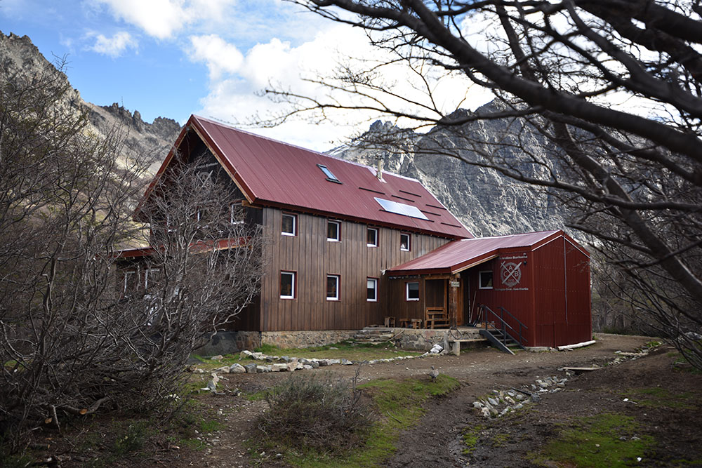 Refugio General San Martín (Jakob) — camping (Laguna Jakob)